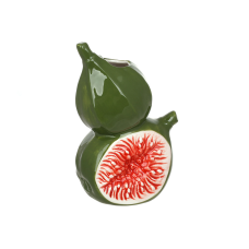 Ваза порцелянова Figs Figs 12*9*17.5см зелена
