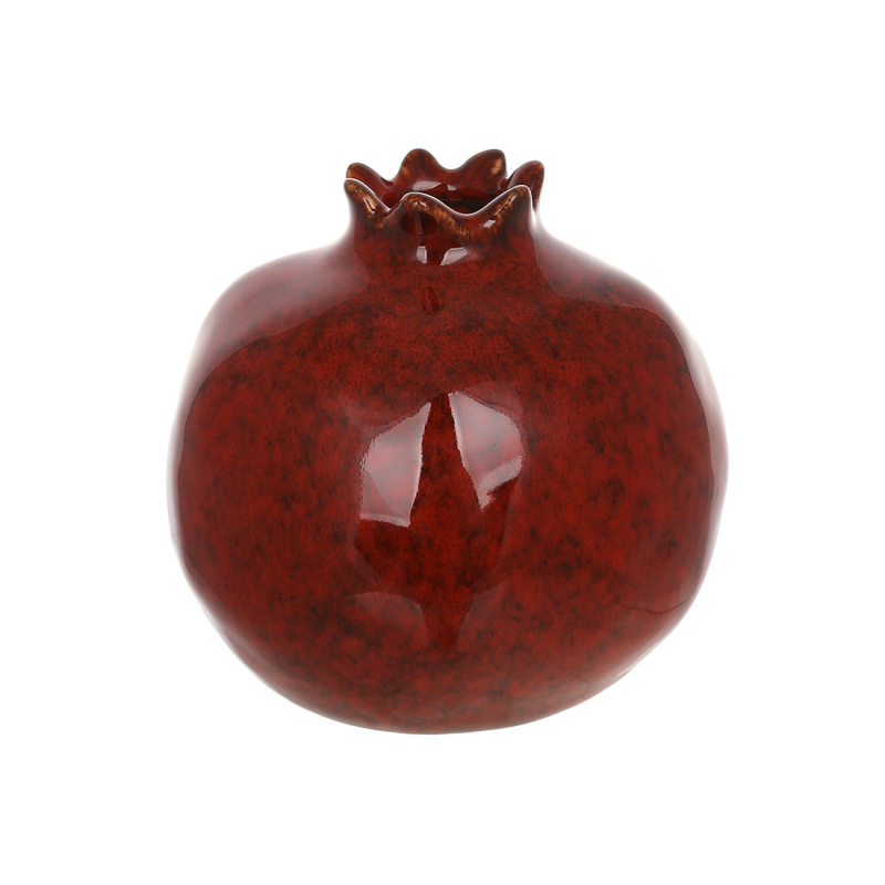 Ваза порцелянова Pomegranate 10.5*10.5*9.8см бордова Ваза порцелянова Pomegranate 10.5*10.5*9.8см бордова