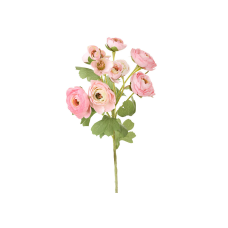 Гілка Ранункулюсів Н54см, колір - рожевий