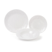 Тарілка супова керамічна 23 см, колір - білий