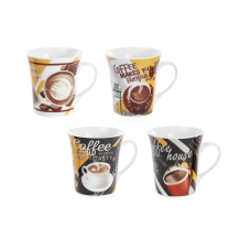 Кухоль порцеляновий Coffee 375 мл, 4 види