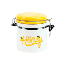 Банка керамічна з кришкою Honey 480 мл