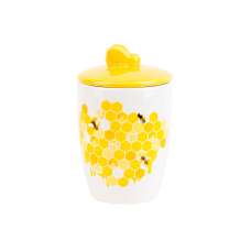 Банка керамічна з кришкою Honey 550 мл