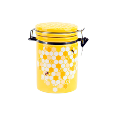 Банка керамічна з кришкою Honey 650 мл