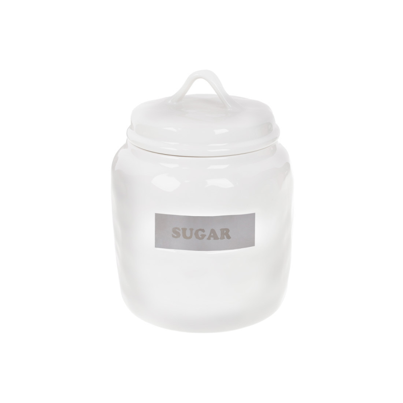 Банка керамічна Sugar, 1,5 л, колір - білий Банка керамічна Sugar, 1,5 л, колір - білий