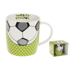 Кухоль порцеляновий Football, 380мл