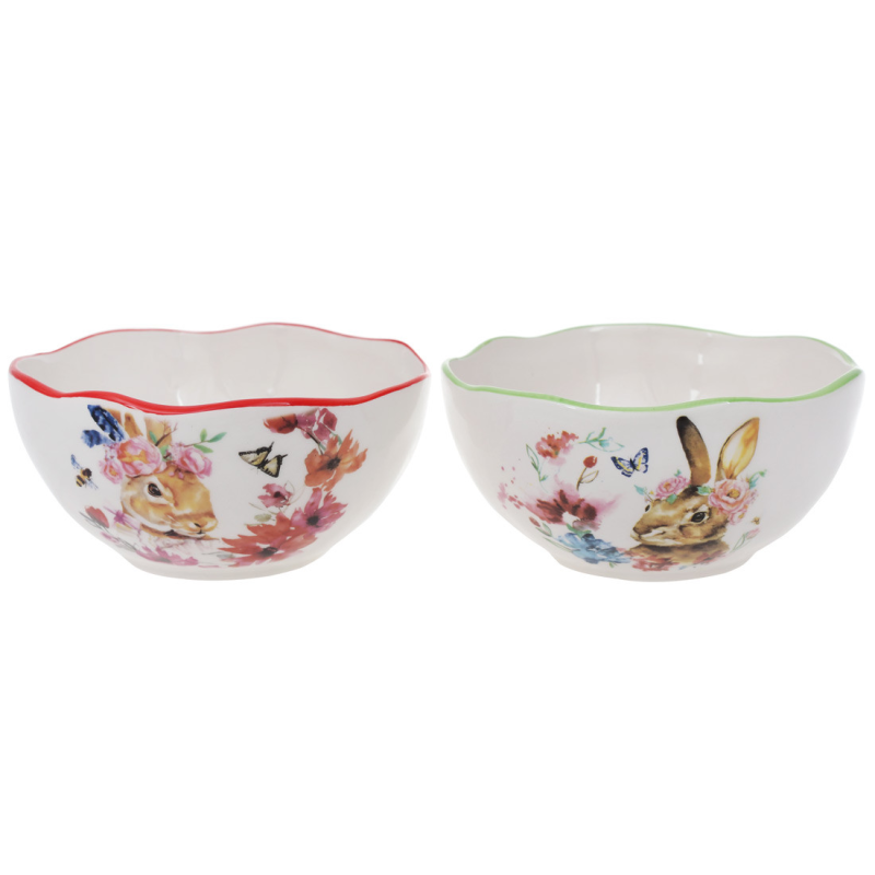 Піала керамічна Зайці, 700мл, 2 дизайни