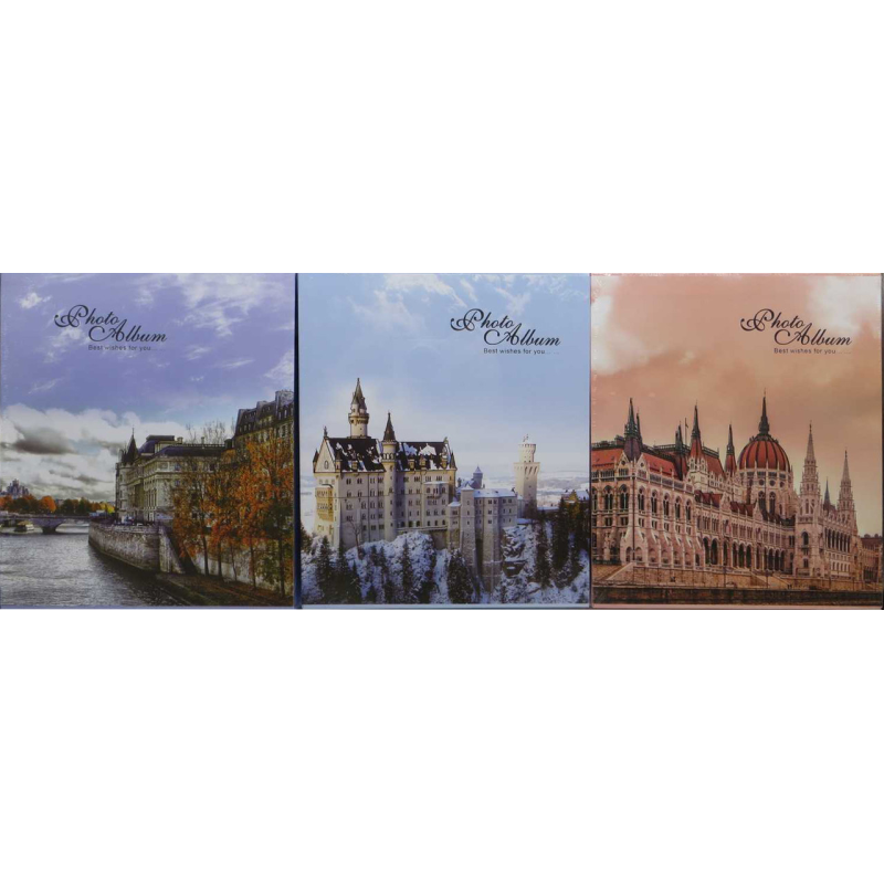 Фотоальбом 80 фото 10*15см “Міста“, в коробці Фотоальбом 80 фото 10*15см “Міста“, в коробці