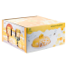Блюдо керамічне для млинців 23 см з кришкою Honey