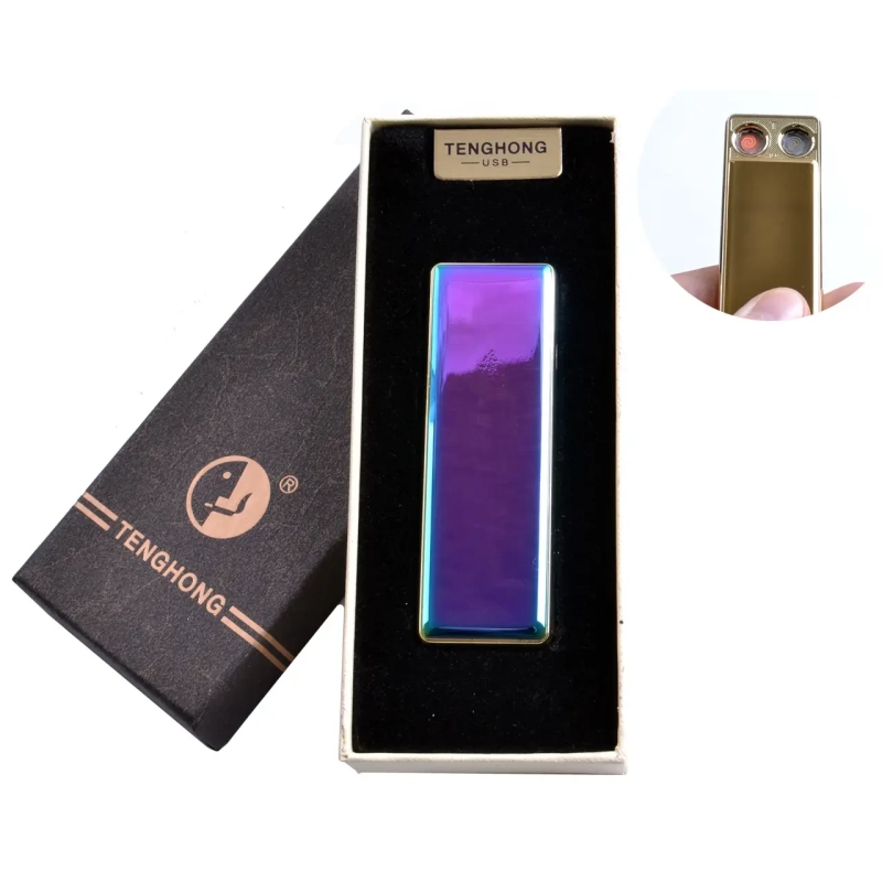 USB запальничка в подарунковій упаковці (Дві спіралі розжарювання), Хамелеон USB запальничка в подарунковій упаковці (Дві спіралі розжарювання), Хамелеон