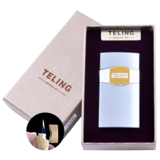 Запальничка подарункова Teling Silver, (Звичайне гостре полум“я)