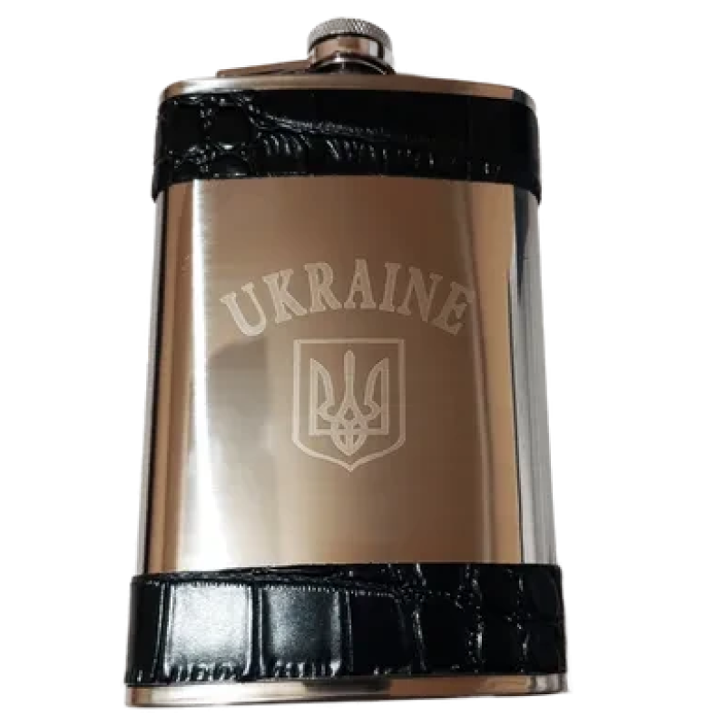 Фляга з нержавіючої сталі Ukraine, 283мл