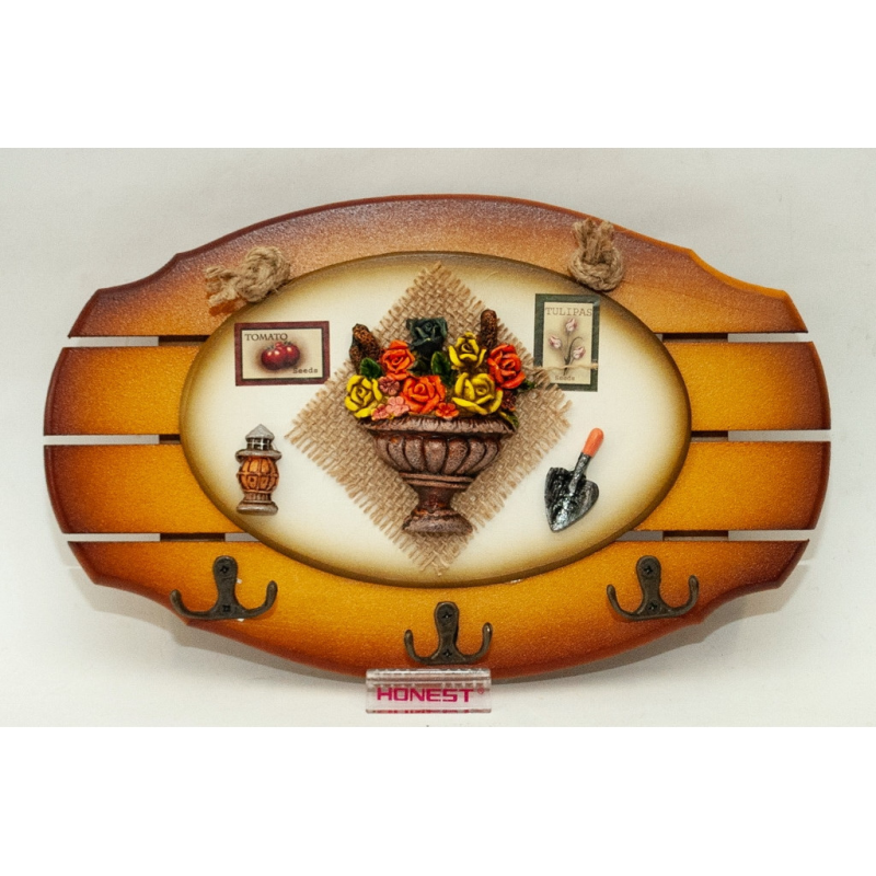 Ключниця з дерева 25*16 см Ключниця з дерева 25*16 см