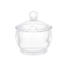 Цукровиця скляна прозора Bauble, 10*11см
