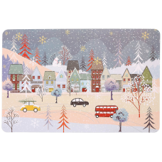 Набір (12шт.) серветок сервірувальних (плейсмат) Happy holidays, 43*28см