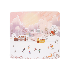 Набір (12шт.) серветок сервірувальних (плейсмат) Happy holidays, 30*28см