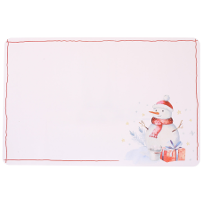Набір (12шт.) серветок сервірувальних (плейсмат) Happy holidays, 43*28см