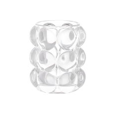 Свічник скляний Bauble 10см, колір - прозорий