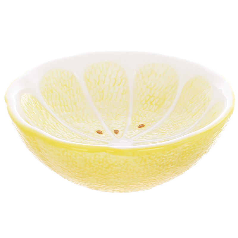 Салатниця керамічна Lemon, 650мл, колір-жовтий