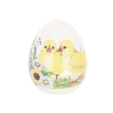 Декор керамічний яйце Happy Easter 7.5*7.5*9.6см