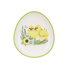 Блюдо керамічне у формі яйця Happy Easter 20.5*18.2*3см