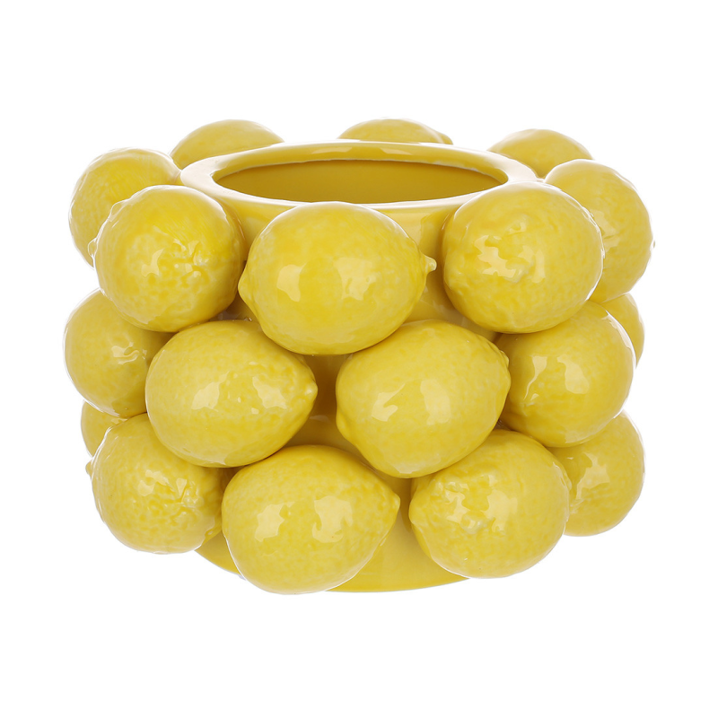 Ваза порцелянова Lemon 21x14 см