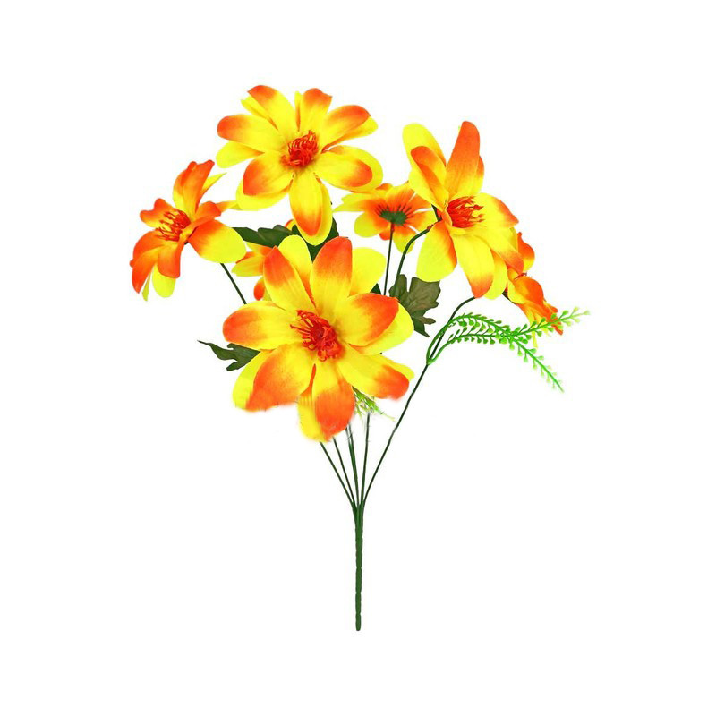 Букет штучний “Троянда“на 12 голів 460 мм кольори мікс Букет штучний “Троянда“на 12 голів 460 мм кольори мікс
