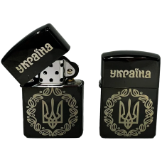 Запальничка бензинова “Україна“ Zorro Lighter (Подарункова коробка