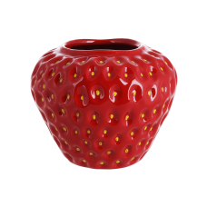 Ваза керамічна Strawberry 13.5*.3.5*12 см, колір червоний