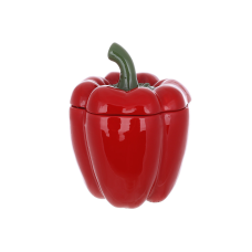 Банка керамічна “Pepper“ 1.2 л, колір червоний