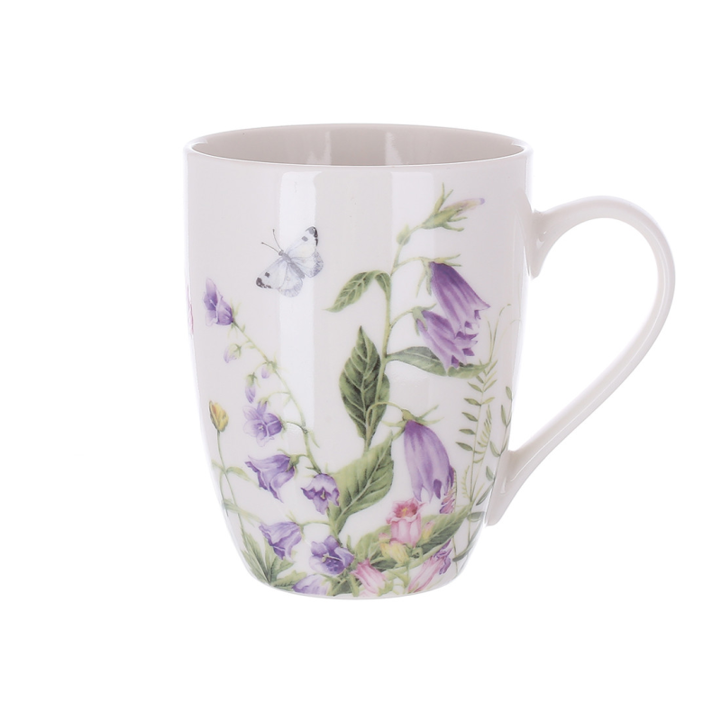 Кухоль (6шт.) порцеляновий 330мл Floral