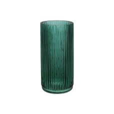 Ваза скляна Emerald D9*19.5см, колір - смарагд