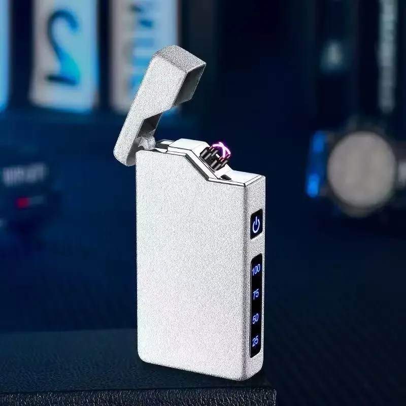 Електрична USB-запальничка з подвійною дугою Електрична USB-запальничка з подвійною дугою