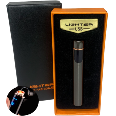 USB запальничка в подарунковій упаковці Lighter ⚡️ (Спіраль розжарювання)