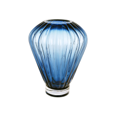 Ваза  скляна Blue Grace, 8.5*19*25см, колір - синій