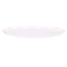 Блюдо (2шт.) порцелянове овальне Star,41.7см, 41.7*17*2.5см,  колір - білий