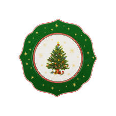 Тарілка (2шт) порцелянова D27.5*2 см Christmas Story