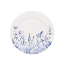 Тарілка (6шт) порцелянова D22*2.5см Blue Bunny
