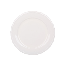 Тарілка (6шт) порцелянова D22*2.5см Pure White