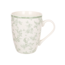 Кухоль (6шт) порцеляновий 350мл Floral Green