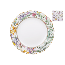 Тарілка (2шт) порцелянова D26*2,5 см Wisteria Garden