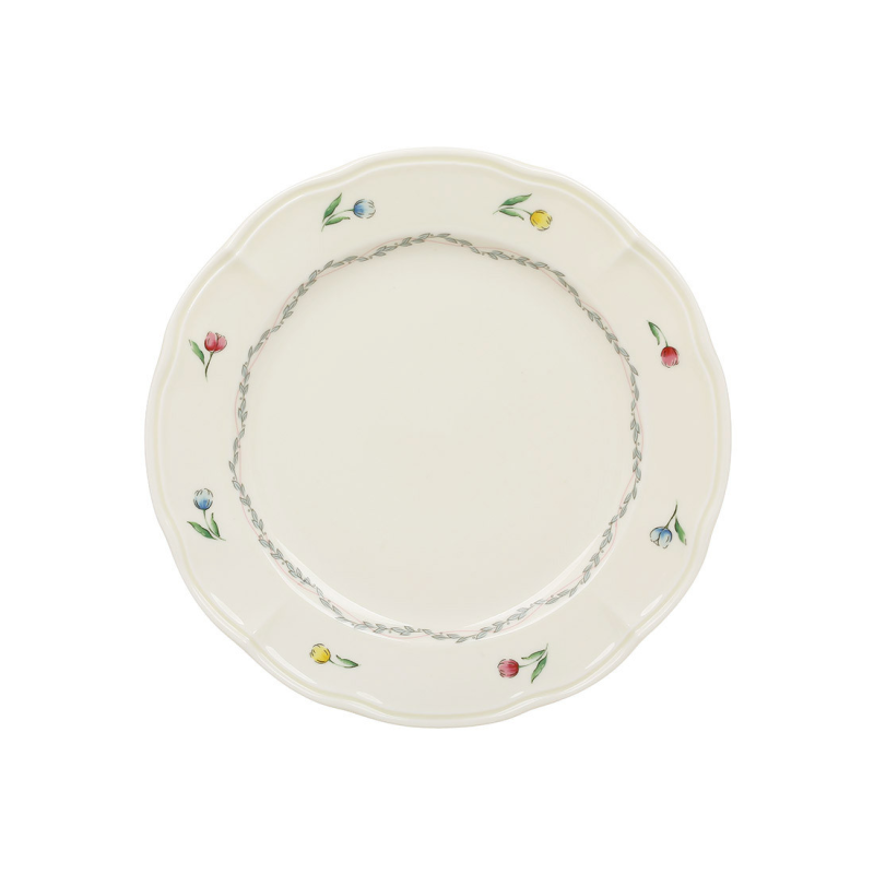 Тарілка (6шт) порцелянова D23*2.5см Vintage Tulip