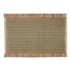Набір (12 шт.) серветка сервірувальна (плейсмат) 30*45см з окантовкою Rustic Green