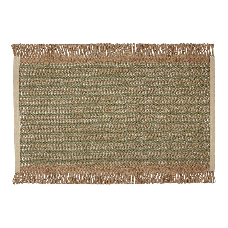 Набір (12 шт.) серветка сервірувальна (плейсмат) 30*45см з окантовкою Rustic Green Набір (12 шт.) серветка сервірувальна (плейсмат) 30*45см з окантовкою Rustic Green