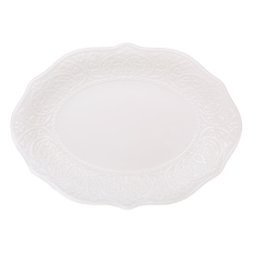 Блюдо (2шт) порцелянове овальне 31.3*22.7*3.2см Dentelle Blanche