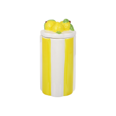 Банка керамічна 10*10*21см Lemon