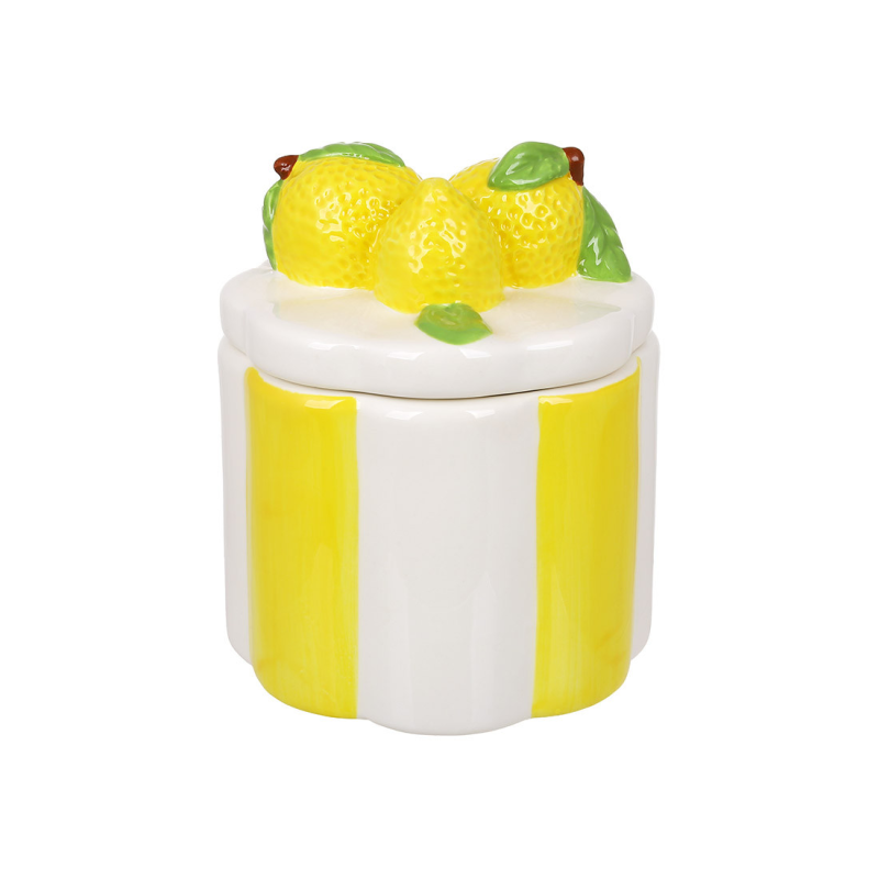 Банка керамічна 10*10*12см Lemon Банка керамічна 10*10*12см Lemon