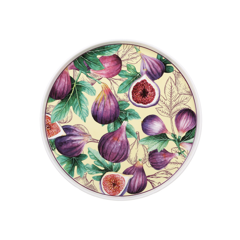 Тарілка (6 шт) порцелянова 25*2см Fig Velvet Тарілка (6 шт) порцелянова 25*2см Fig Velvet