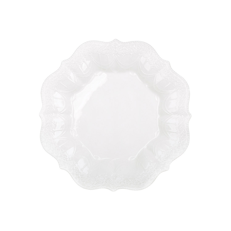 Тарілка (2 шт) порцелянова D21.5*2.4см, колекція Fleur Blanche