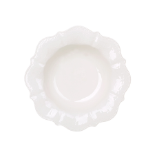 Тарілка (2 шт) порцелянова супова D22.7*5см, колекція Fleur Blanche